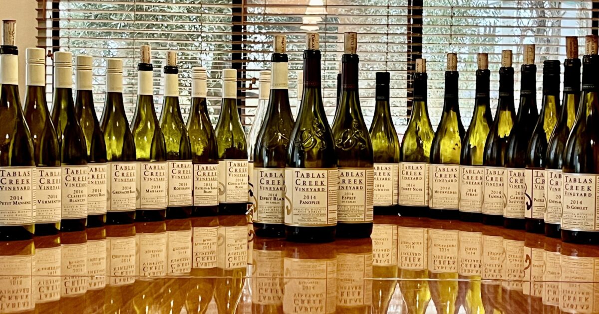 2014 Horizontal Tasting Tablas Creek