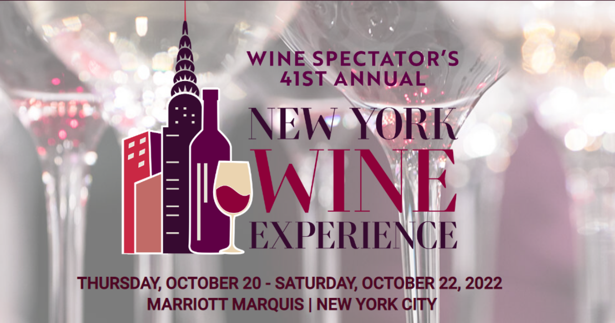 2022 New York Wine Experience Tablas Creek