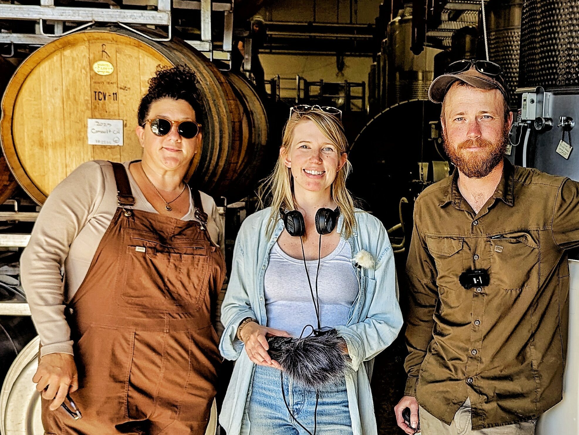 Tablas Creek team with Brenna Quigley 2025