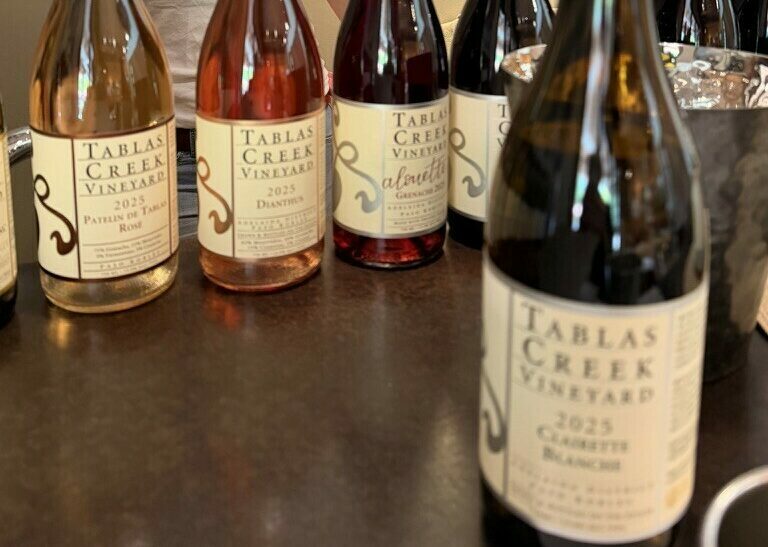 Tablas Creek wines on James Suckling Review 09 26