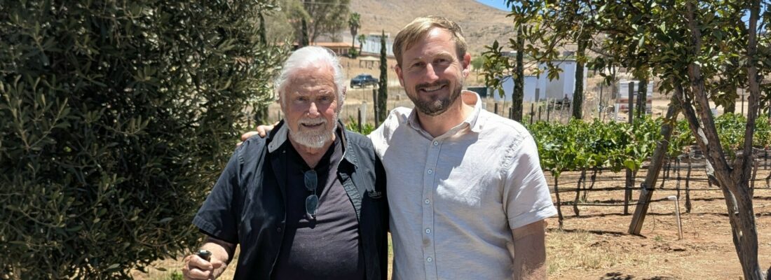 Ben Benoit and Ian Consoli at Clos Benoit