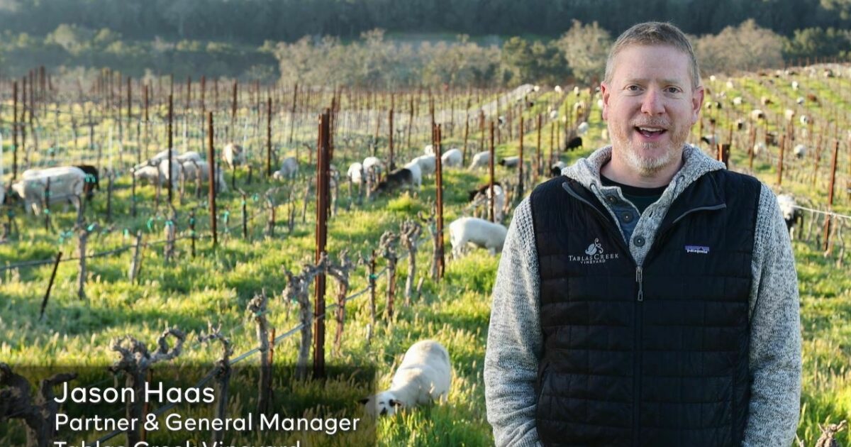 Jason Haas on California Wines Sustainability Video Tablas Creek