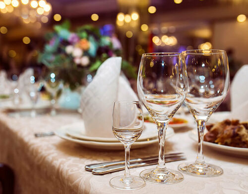 Wine Society UK dinner