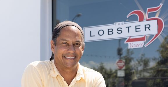 Govind Armstrong at the Lobster