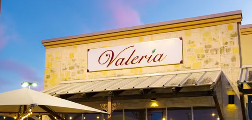 Valeria Restaurant in Boerne TX