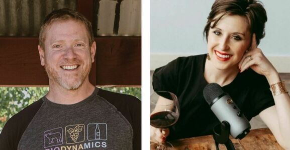 Jason Haas and Kelly from A Cork in the Road