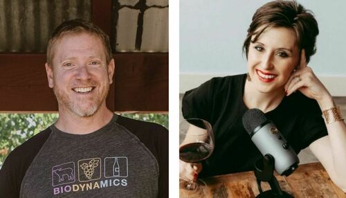 Jason Haas and Kelly from A Cork in the Road