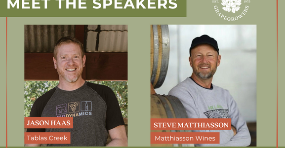 2026 Organic Conference Jason Haas Steve Matthiasson