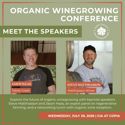 2026 Organic Conference Jason Haas Steve Matthiasson