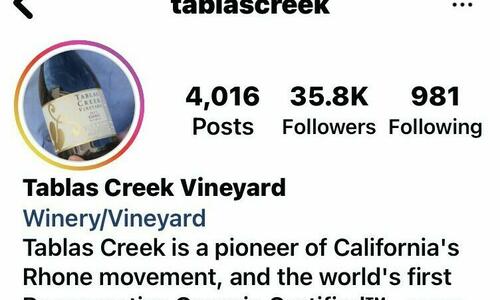 Tablas Creek Instagram Header