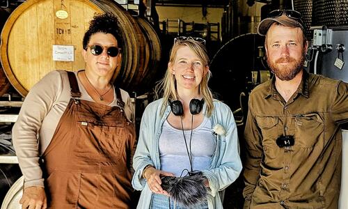 Tablas Creek team with Brenna Quigley 2025