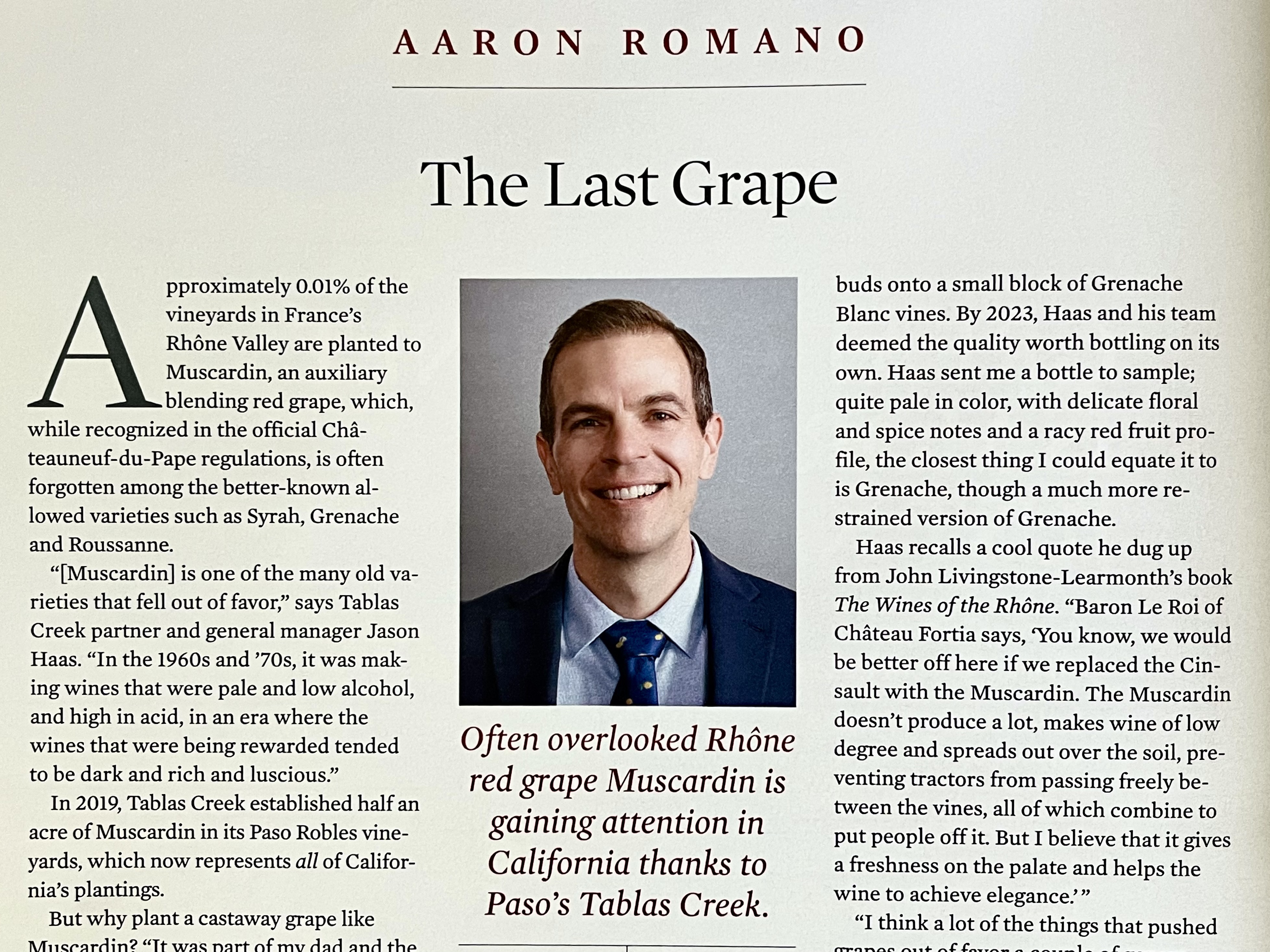 The Last Grape Muscardin