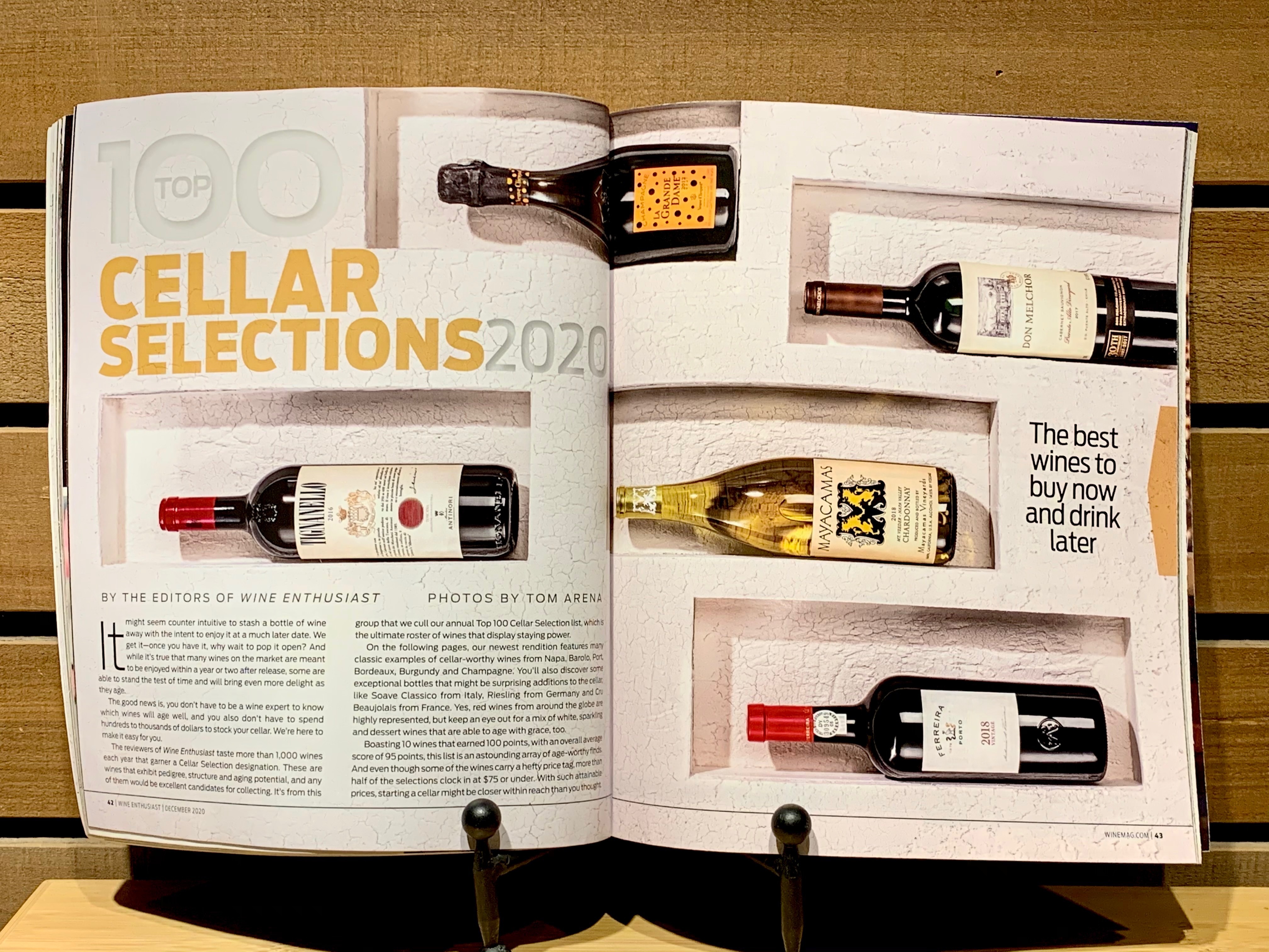 Wine Enthusiast Cellar Selections