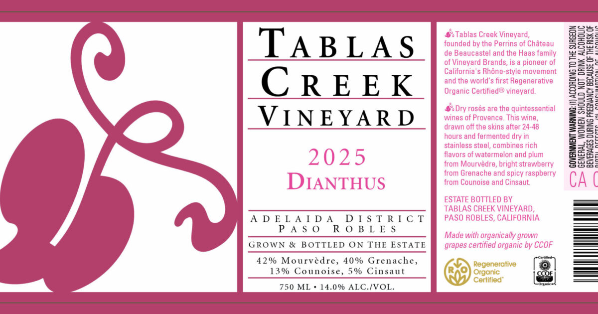 2025 Dianthus bottle