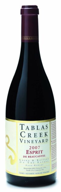 【winewineさま】レコステ　ビアンコ　デルパイーノ2007年　「⑦」 2007 Esprit de Beaucastel | Tablas Creek