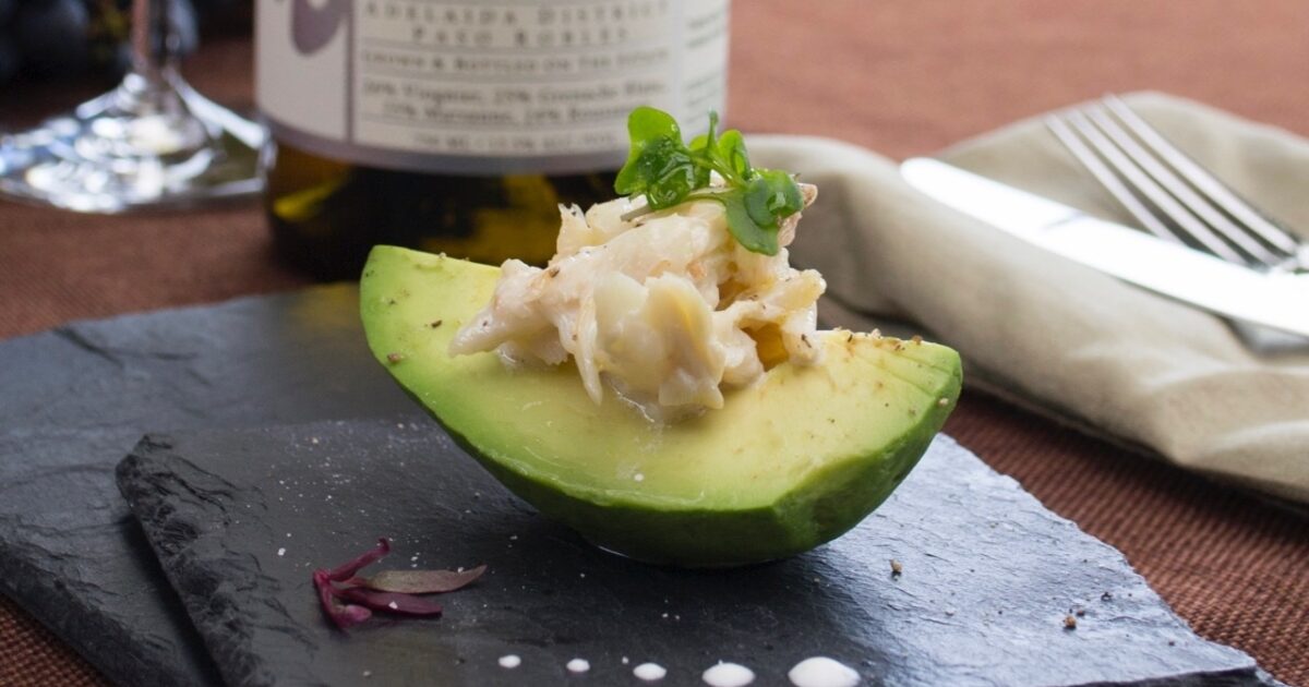 Crab and Avocado Salad with Meyer Lemon Vinaigrette | Tablas Creek